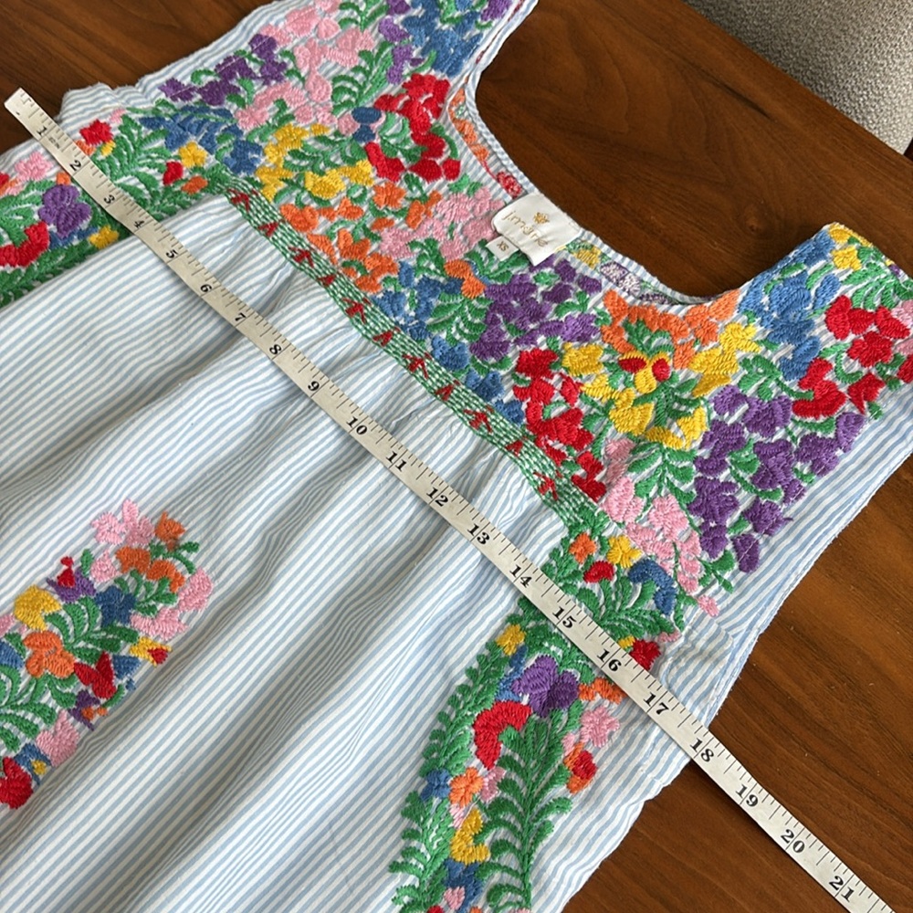 J. MARIE THE KELSEY TOP Embroidered Top Size XS - Picture 7 of 7